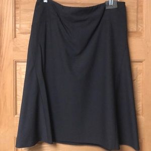 Reiss Dark Gray Mid Length Skirt
